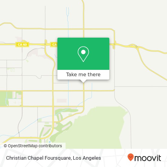 Christian Chapel Foursquare map