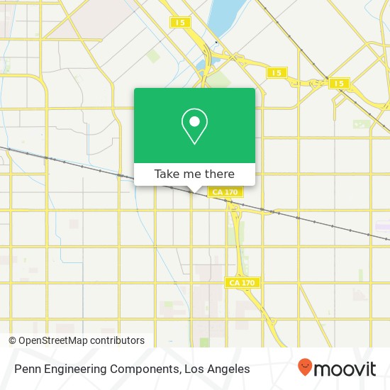 Penn Engineering Components map