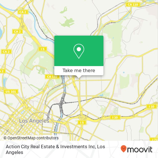 Action City Real Estate & Investments Inc map