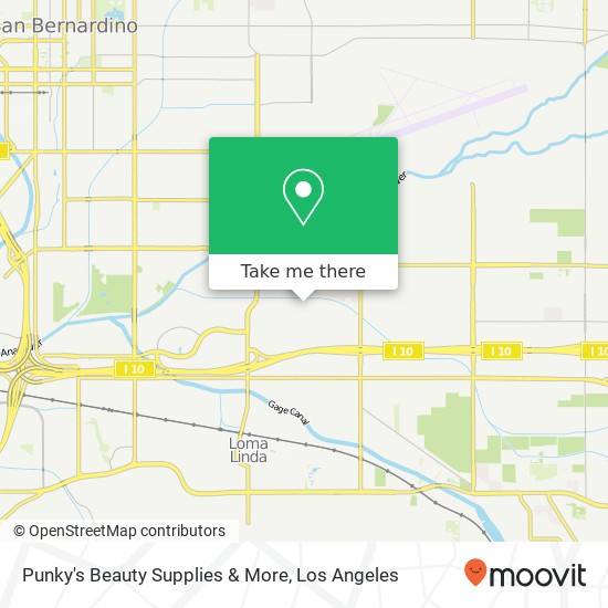 Punky's Beauty Supplies & More map
