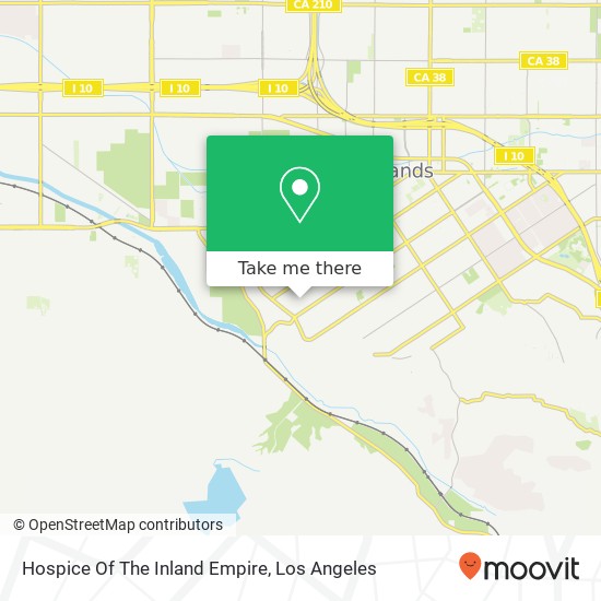 Mapa de Hospice Of The Inland Empire