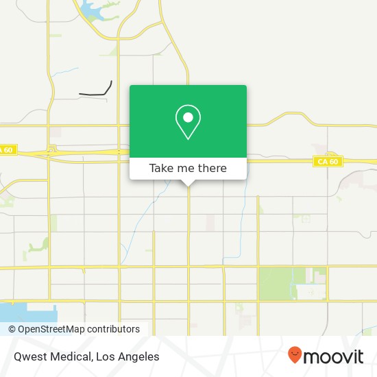 Qwest Medical map