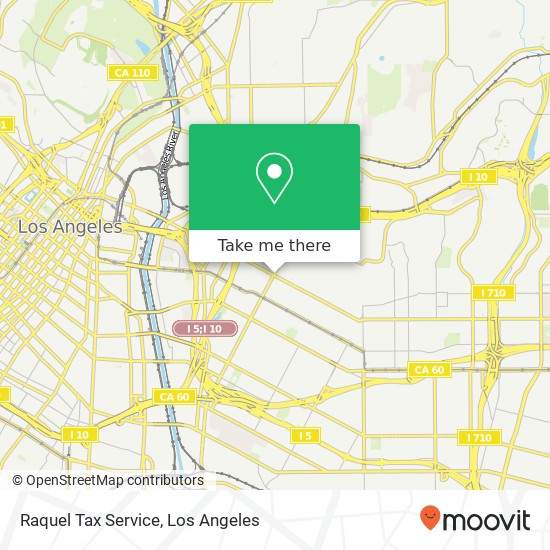 Raquel Tax Service map