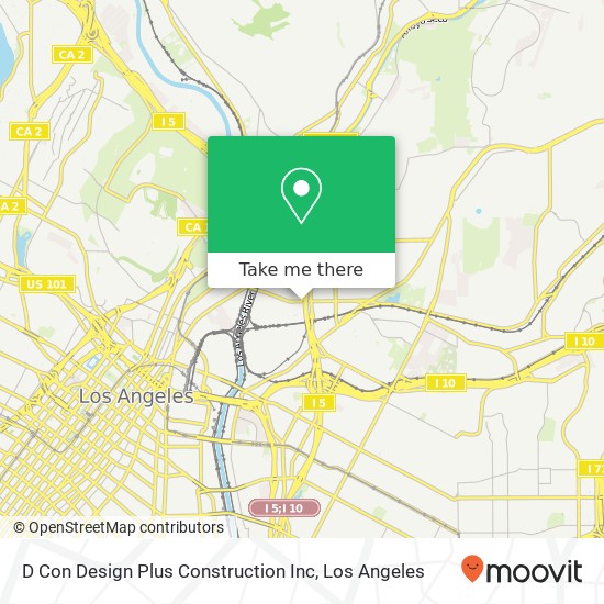 D Con Design Plus Construction Inc map