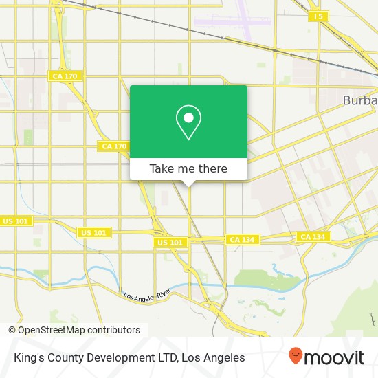 Mapa de King's County Development LTD