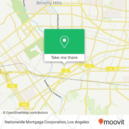 Nationwide Mortgage Corporation map
