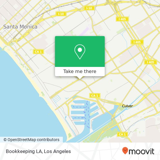 Bookkeeping LA map