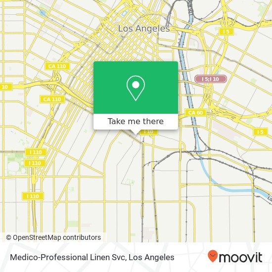 Medico-Professional Linen Svc map