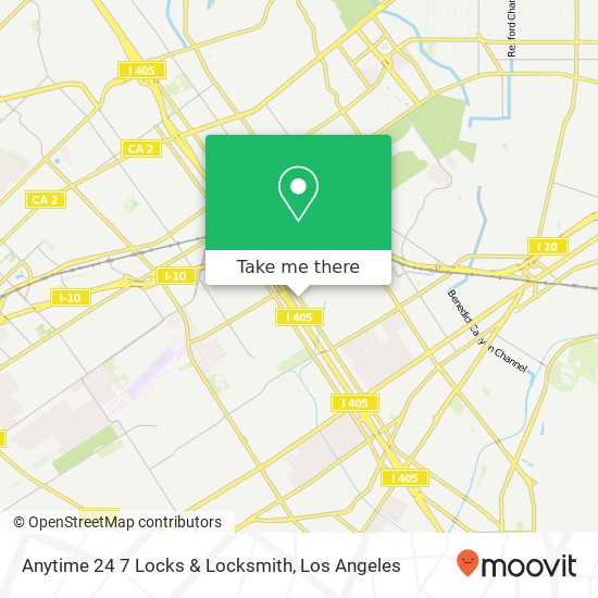 Mapa de Anytime 24 7 Locks & Locksmith