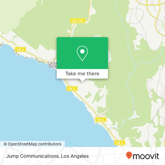 Jump Communications map