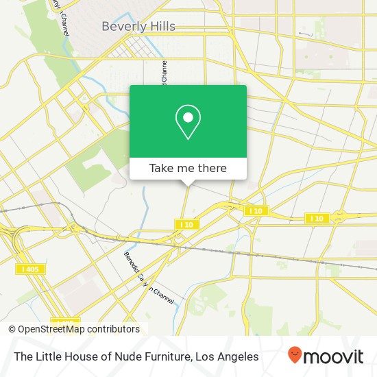 The Little House of Nude Furniture map