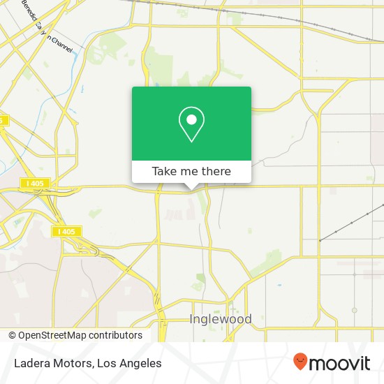Ladera Motors map