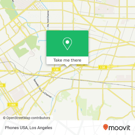 Phones USA map