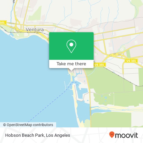 Mapa de Hobson Beach Park
