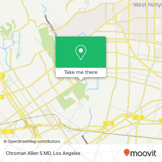 Chroman Allen S MD map