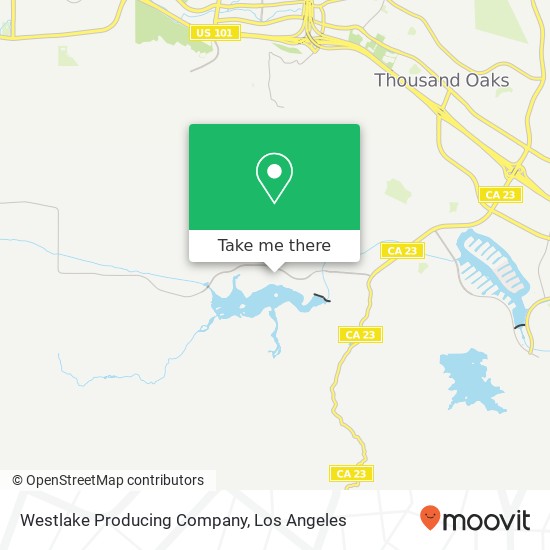 Westlake Producing Company map