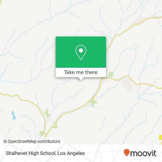 Shalhevet High School map