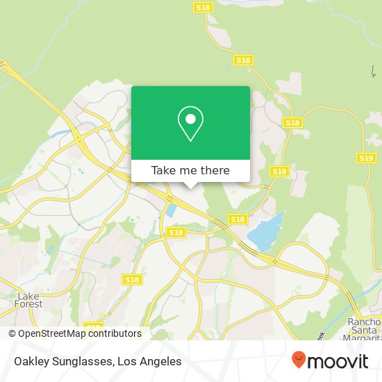 Oakley Sunglasses map