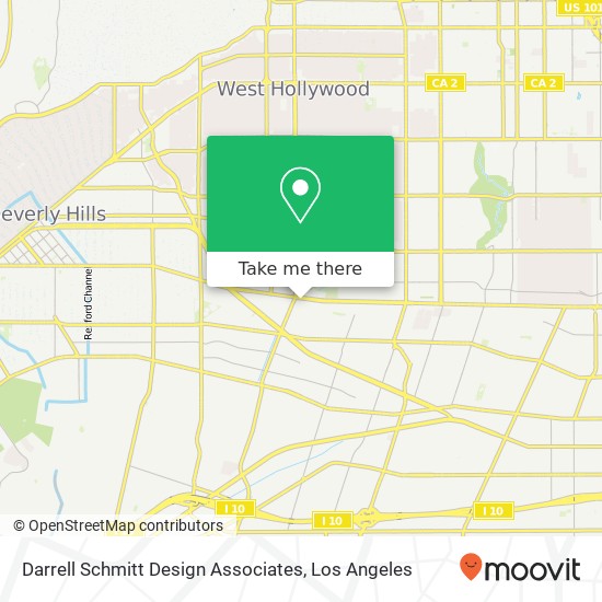 Mapa de Darrell Schmitt Design Associates