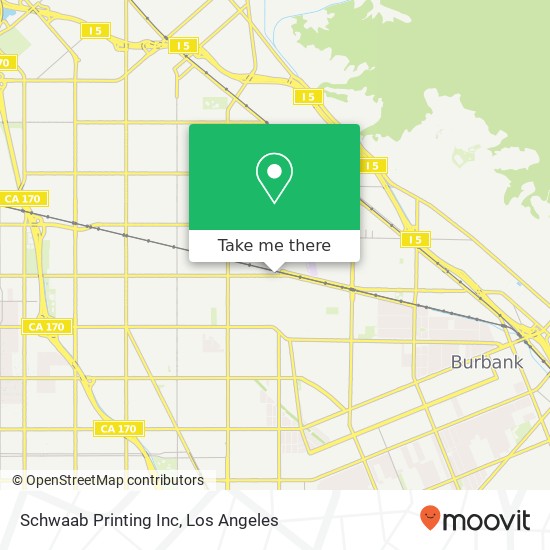 Schwaab Printing Inc map