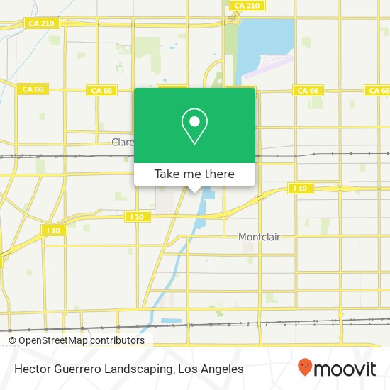 Hector Guerrero Landscaping map