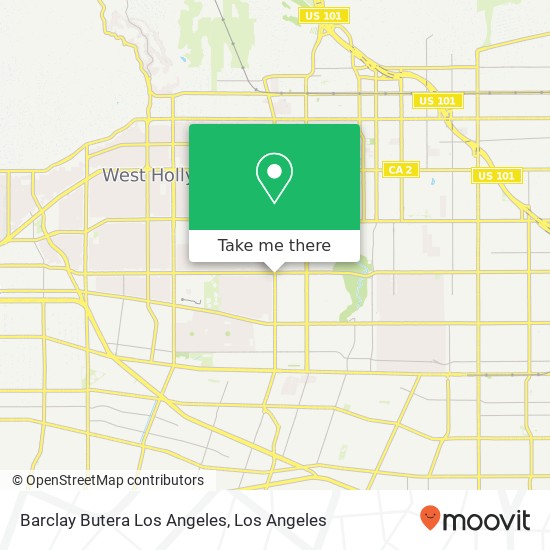 Barclay Butera Los Angeles map