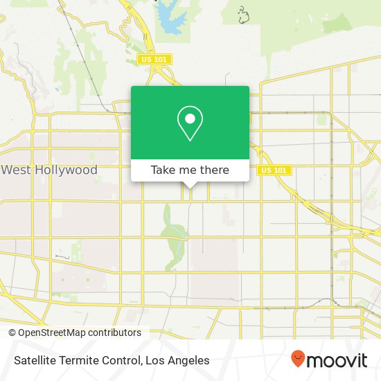 Mapa de Satellite Termite Control