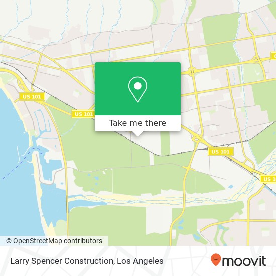 Larry Spencer Construction map