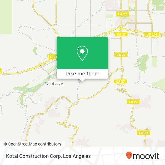 Mapa de Kotal Construction Corp