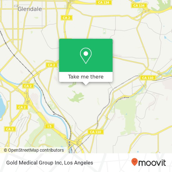 Mapa de Gold Medical Group Inc