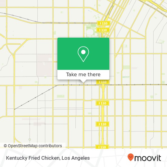 Mapa de Kentucky Fried Chicken