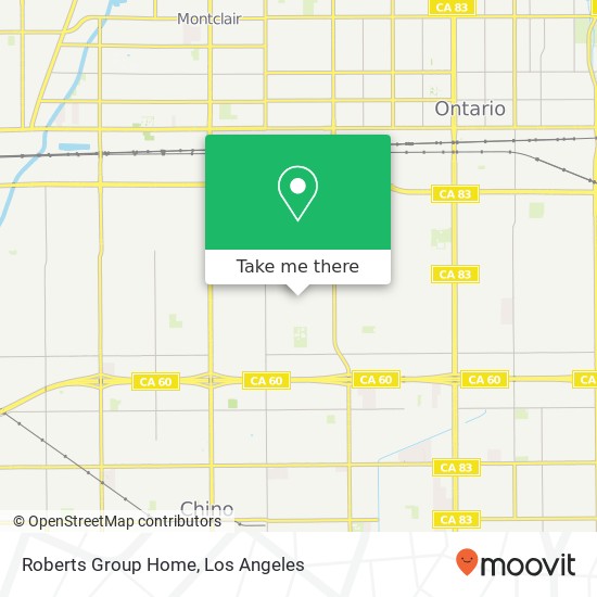 Mapa de Roberts Group Home