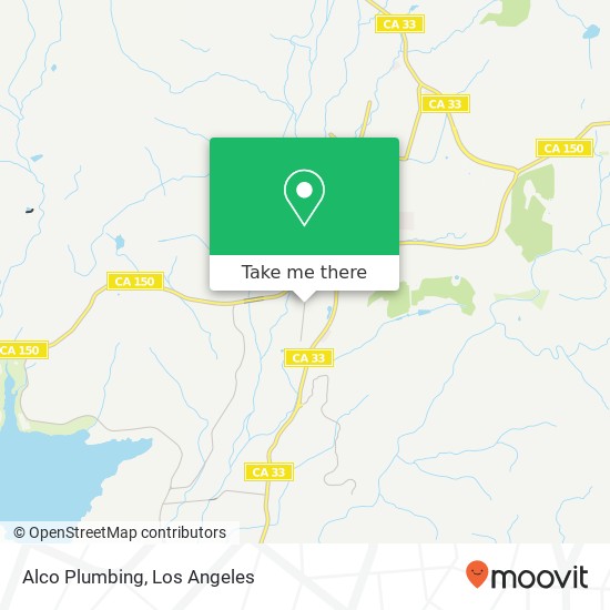 Alco Plumbing map