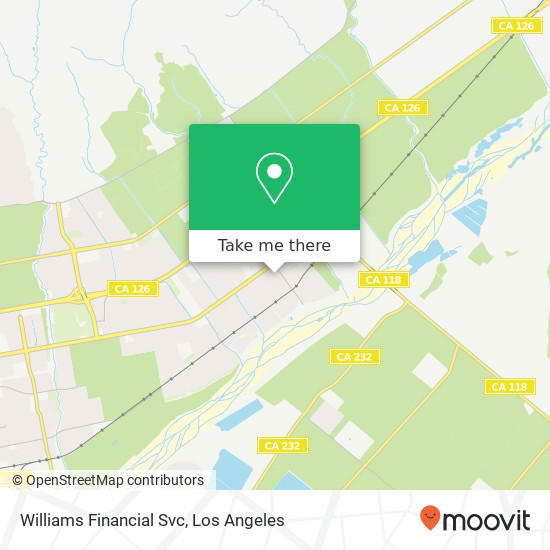 Williams Financial Svc map