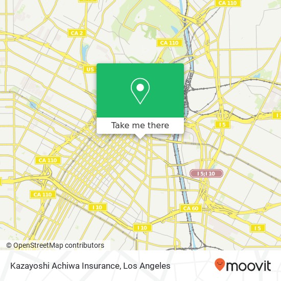 Kazayoshi Achiwa Insurance map