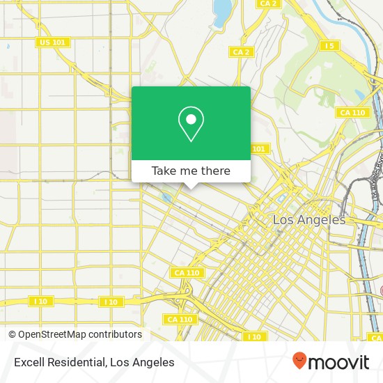 Excell Residential map