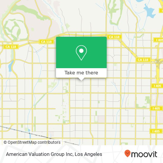 Mapa de American Valuation Group Inc