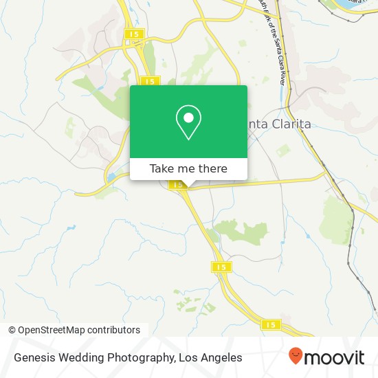 Mapa de Genesis Wedding Photography