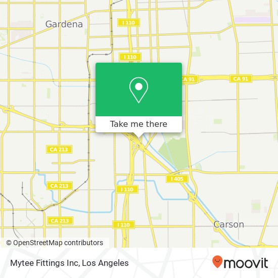 Mytee Fittings Inc map