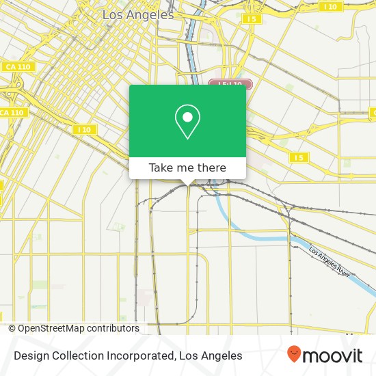 Design Collection Incorporated map