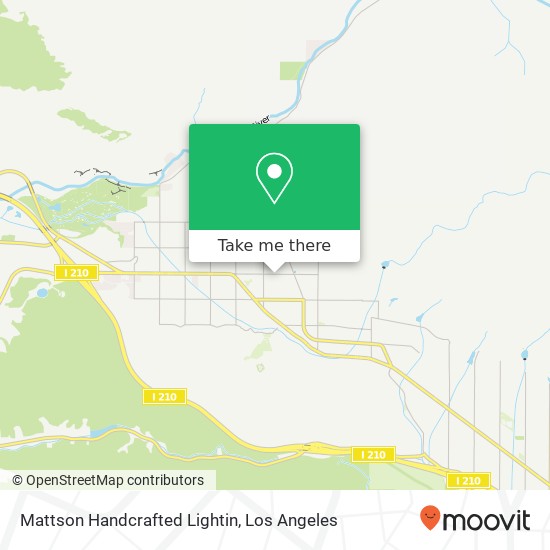 Mapa de Mattson Handcrafted Lightin