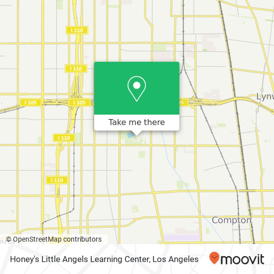 Honey's Little Angels Learning Center map