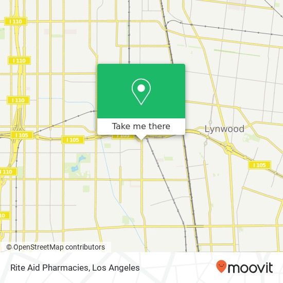 Rite Aid Pharmacies map