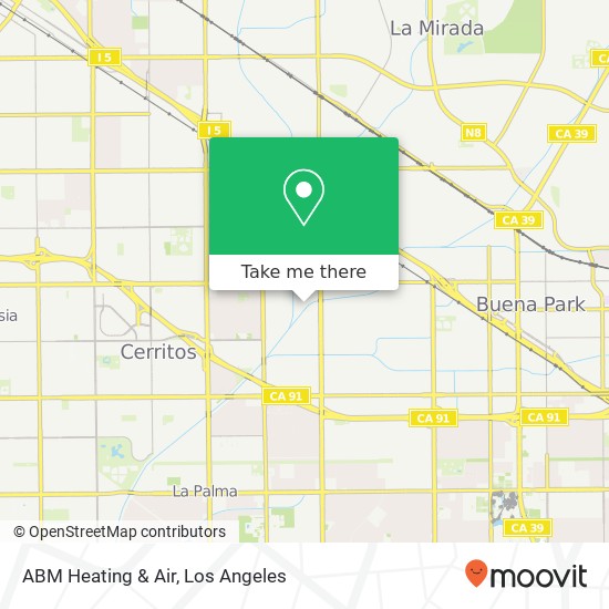 ABM Heating & Air map