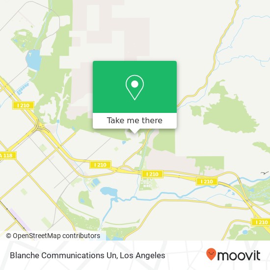 Blanche Communications Un map
