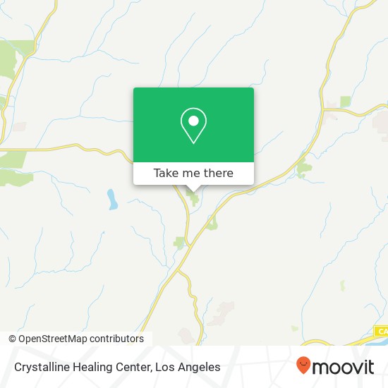 Crystalline Healing Center map