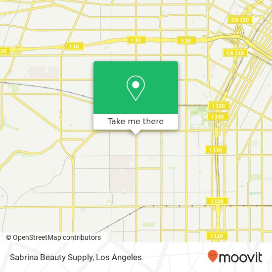 Sabrina Beauty Supply map