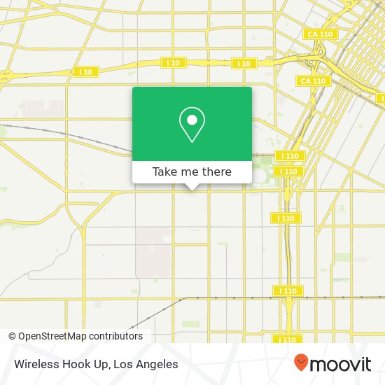 Wireless Hook Up map