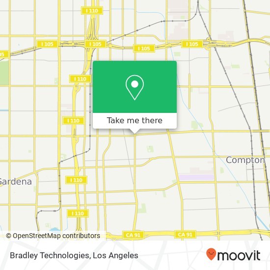 Bradley Technologies map