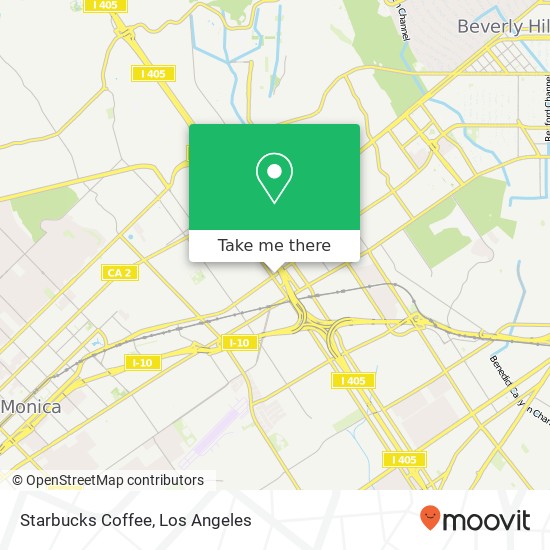 Mapa de Starbucks Coffee